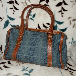 Denim Gucci handbag
